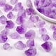 thumbnail image 3 of Xiao Hua Piedra de cristal natural morada de 1 kg, tipo flor de diente, piedra aromática natural cruda, decoración para pecera, piedra triturada de cristal de 0,5-2 cm., 3 of 5