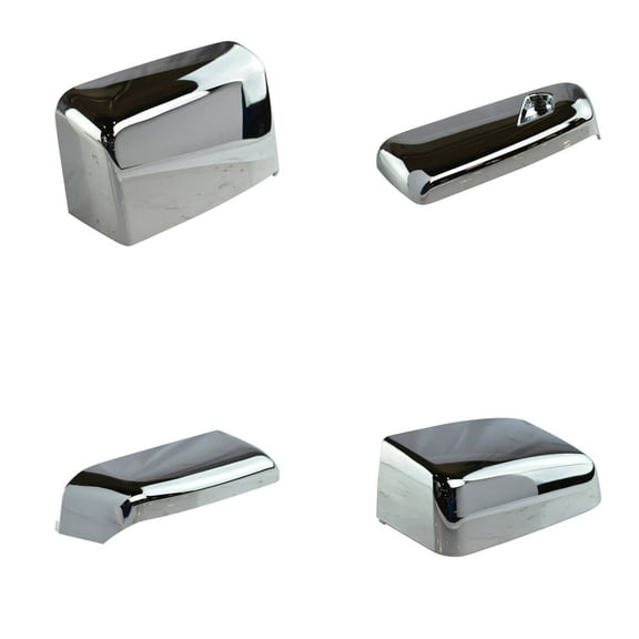 Trail Ridge Tow Mirror Cap Chrome Lower Set of 4 for GM Diesel with OAT Sensor TR00479 Fits select: 2014-2018 CHEVROLET SILVERADO, 2014-2018 GMC SIERRA