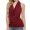 Claret, variant on WTXUE Tank Tops Sleeveless, Scoop Neck Halter Blouse Drape Backless Cowl Vest Neck Tank Women Blouse Solid | Casual for Women Black M