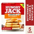 thumbnail image 2 of Hungry Jack Complete Buttermilk Pancake Mix and Waffle Mix, 5 Lb Box, 2 of 15