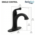 thumbnail image 7 of RELIAFLO L82832-49 Matte Black Bathroom Sink Faucet, 7 of 7