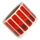 thumbnail image 4 of 500 etiquetas adhesivas de papel para uso rectal únicamente con superficie impermeable. 500 etiquetas. Rojo, 4 of 9