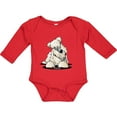 thumbnail image 3 of Inktastic Curious Wheaten Terrier Boys or Girls Long Sleeve Baby Bodysuit, 3 of 5