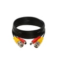 thumbnail image 4 of Paquete de 4 Cámara de seguridad CCTV Cable BNC Siamese Pre-Hecho 2-en-1 Video y potencia PVC Negro 100 pies SatelliteSale, 4 of 6