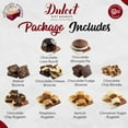 thumbnail image 5 of Dulcet Gift Baskets Gourmet Chocolate Lovers #1 Brownie Ganache Bakery Collection, 5 of 8