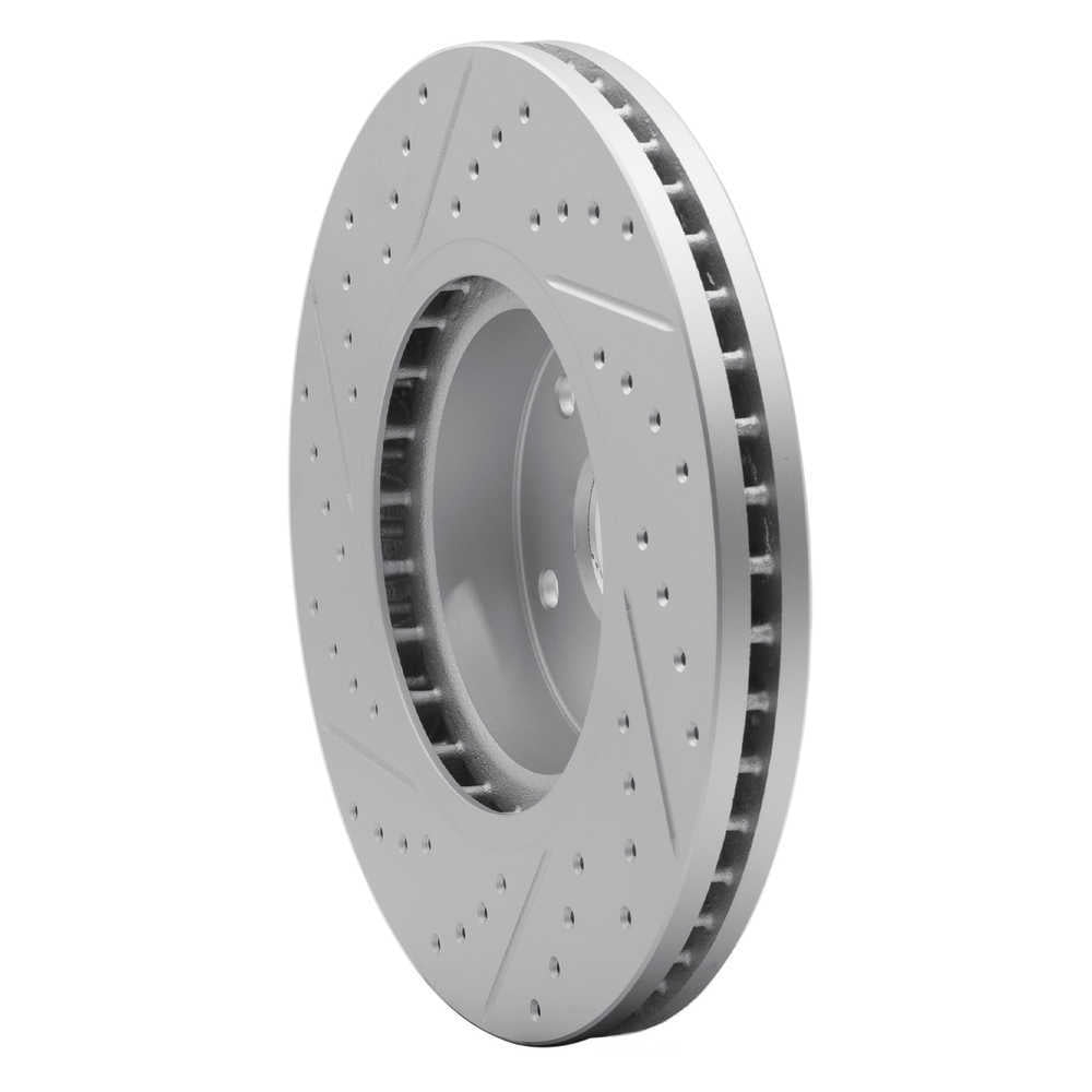 Dynamic Friction Company 830-13035R DFC Geoperformance Rotor - Drilled and Slotted