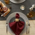 thumbnail image 6 of DII Light Gray Floral Woven Round Placemat (Set of 6), 6 of 10