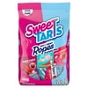 SweeTARTS Ropes Candy, Variety Mix, Cherry Punch, Twisted Rainbow Punch, Tangy Strawberry, Soft and Chewy, 15 oz Bag