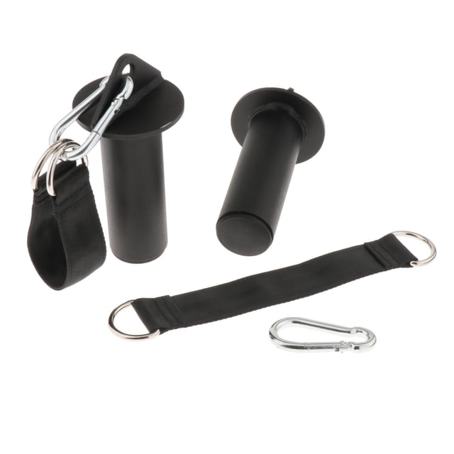 Manijas de empuñaduras, ejercitador de mano Entrenador de fuerza de agarre de mano Empuñaduras de agarre de escalada Fortalecedor de empuñaduras de Diámetro 38 mm shamjiam tire hacia arriba de las empuñaduras