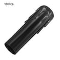thumbnail image 3 of Uxcell Candle Socket Cover Candelabra Base for E14 Chandelier Black 1 x 0.04 x 3.9 inch 10 Pack, 3 of 6
