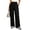 Black, variant on REDESS Sweatpants for Women Wide Leg Casual Baggy Black Sweatpants Drawstring Workout Pants with Pockets,S-XXL