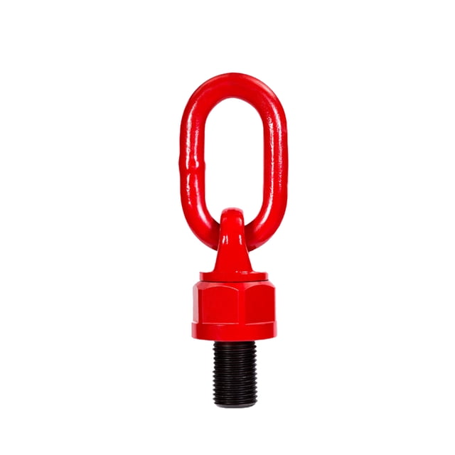 Fyearfly M8 Cáncamo Cáncamo de elevación, Anillo de elevación Giratorio Cáncamo Cáncamos universales Maquinaria de Rosca Macho Cáncamos de Reborde, Longitud de Rosca 13 mm