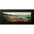 thumbnail image 2 of Melious, Amy 18x9 Black Modern Framed Museum Art Print Titled - Island Shores I, 2 of 5