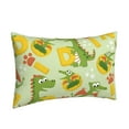 thumbnail image 2 of Balery Cartoon Dinosaurs Bedding Queen Pillow Cases - Envelope Closure - Soft Brushed Microfiber Fabric - Shrinkage and Fade Resistant Pillow Cases-16"x24", 2 of 9