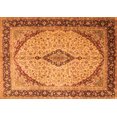 thumbnail image 1 of Ahgly Company Indoor Rectangle Medallion Orange Traditional Area Rugs, 4' x 6', 1 of 1