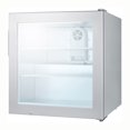 thumbnail image 1 of Summit SCFU386 23 3/8" One Section Display Freezer w/ Swing Door - Rear Mount Compressor, White, 115v, 1 of 4