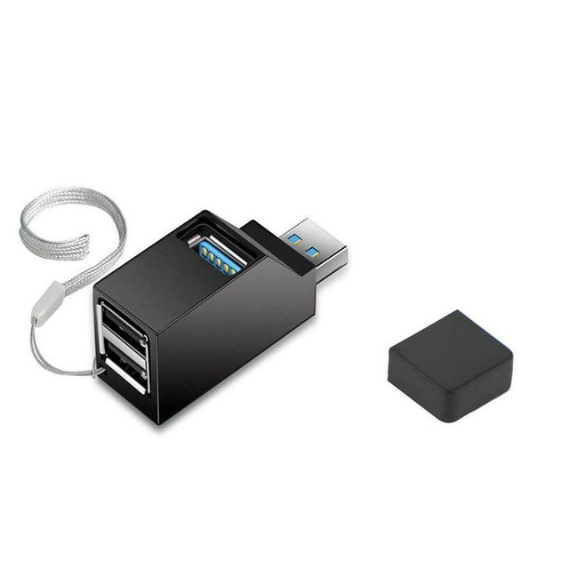facefd Ultra Compact USB 2.0 3 Ports USB Hub Splitter Haute Vitesse pour Ordinateur Portable PC USB Lecteurs Flash Clavier Souris