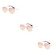thumbnail image 3 of Qarigey Gafas de sol hexagonales para hombre y mujer, lentes polarizadas a la moda, montura ligera, protección para PC, color dorado, rosa y Type1 NO1, 3 of 6