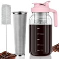 thumbnail image 1 of Tarro para cafetera Cold Brew JunvPic de 1,9 L con filtro de acero inoxidable, 1 of 6