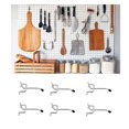 thumbnail image 3 of 50 Pcs 2-Inch Pegboard Hooks Wall Shelf Tool Hangers Home Storage Organizer Storage Display Hardware Tools, 3 of 6