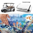 thumbnail image 5 of Uorisanigo Golf Cart Seat Covers Sea Turtle Print EZGO Club Car Seat Towel Blanket with 4 Front Pockets & Non Slip Seat Cushion Covers Universal Fit for 2 Person Golf Cart, 5 of 7