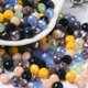 thumbnail image 4 of Glass Beads Faceted Rondelle Mixed Color 6x5mm Hole: 1mm about 280pcs/60g, 4 of 4