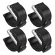thumbnail image 5 of 4 PCS Cangas de abrazadera de pestillo en forma de C y palitos plegables para caminar con clips de manija de hebilla segura para accesorios de caminantes y muletas de 22 mm, 5 of 6