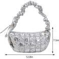 thumbnail image 7 of LinYooLi Puffer Crossbody Bag for Women Adjustable Quilted Shoulder Bag Light Down Nylon Puffy Purse Cotton Padded Hobo Bag, 7 of 7