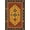 Yellow, Pattern 1, variant on ODIKA 8'x10' Yellow Red Golden Turkish Motif Washable Area Rug Intricate Geometric Patterns with Classic Charm for King Size Bedroom Under Bed, Master Suite, Non-Shedding, Easy Care