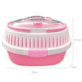 thumbnail image 4 of Hamster Carrier Cage Simple Portable Plastic Pet Carry Cage Small Pet Carrier, 4 of 7