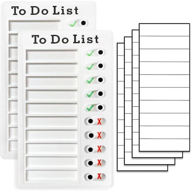 2 Piece Chores Schedule for Adults To Do List My Chores Checklist Task Board Sliding Routine Schedule for Kids RV Reminder