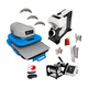 thumbnail image 1 of Kit Combo 9 en 1 Plancha Automática 38x38 Ev Technologies de Sublimación DTF, 1 of 8