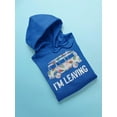 thumbnail image 3 of Vintage Van "i'm Leaving" Women Hoodie, Female 3X-Large, 3 of 4