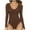 Coffee, variant on Up to 65% off! Fashion Women Long Sleeve Solid Comfortable Breathable V Neck Jumpsuit with Pockets 2025 Clothes