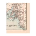 thumbnail image 2 of Historic Map - South Australia - Bartholomew 1892 - Vintage Wall Art, 2 of 4