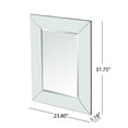 thumbnail image 2 of CURVED RECTANGLE MIRROR, 2 of 8