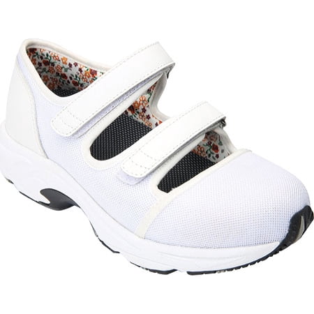 

Women s Drew Solo Athletic Shoe White Leather/Sport Mesh 9 N
