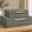 Green, variant on Decorative Storage Boxes with Lids, 2 Pack, PU Leather Organizer Bins