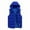 Navy, variant on Men's Hooded Puffer Vests Color Block Zip Up Sleeveless Down Jacket Winter Warm Padded Vest Coats with Pockets Navy L