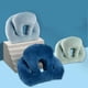 thumbnail image 4 of Almohada para dormir la siesta, cómoda, transpirable, suave, para viajes, boca abajo Azul, 4 of 9