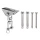 thumbnail image 3 of ganchos para colgar hamaca soporte de techo para trabajo pesado porche hardware dormitorios, 3 of 8