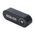 thumbnail image 1 of Altavoz Bluetooth, cómodo, con sonido de ruido, de larga duración, pequeño, portátil, de 9 pulgadas Negro, 1 of 9