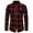 Red, variant on FBMDBB Mens Flannel Plaid Shirt Casual Long Sleeve Button Down Shirts with Pockets Mens Autumn Button Up Shirts Tops