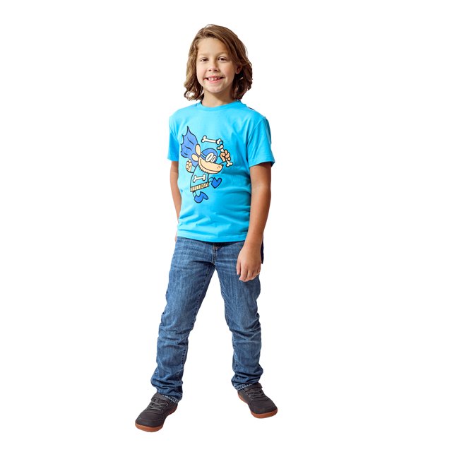 Boys Dog Man Costume - Blue Child Kids Dogman Book Week Superhero Outfit