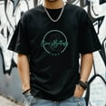 thumbnail image 3 of Men's Short Sleeve Graphic T shirt Collection Summer New Trend Fashion Sports Shirt Small, 3 of 5