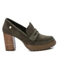 thumbnail image 2 of Carmela CollectionWomen's Suede Heeled Loafers By XTI 161137, 2 of 2