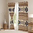 thumbnail image 3 of Feelyou Western Fashion Aztec Blackout Curtains Set of 2 (52x84 Each) for Adult, Vintage Abstract Ombre Window Curtains, Cowgirl Cowboy Curtains and Drapes, Black Out Curtains Decor, 3 of 6