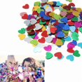 thumbnail image 4 of 200 pcs Metallic Sequins - Hearts multi-colored, 4 of 5
