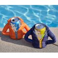 thumbnail image 1 of Chaqueta de fácil apertura con cierre de cerveza y Coca-Cola, chaqueta aislante, chaqueta aislante, chaqueta de plumón (naranja + azul), 1 of 4