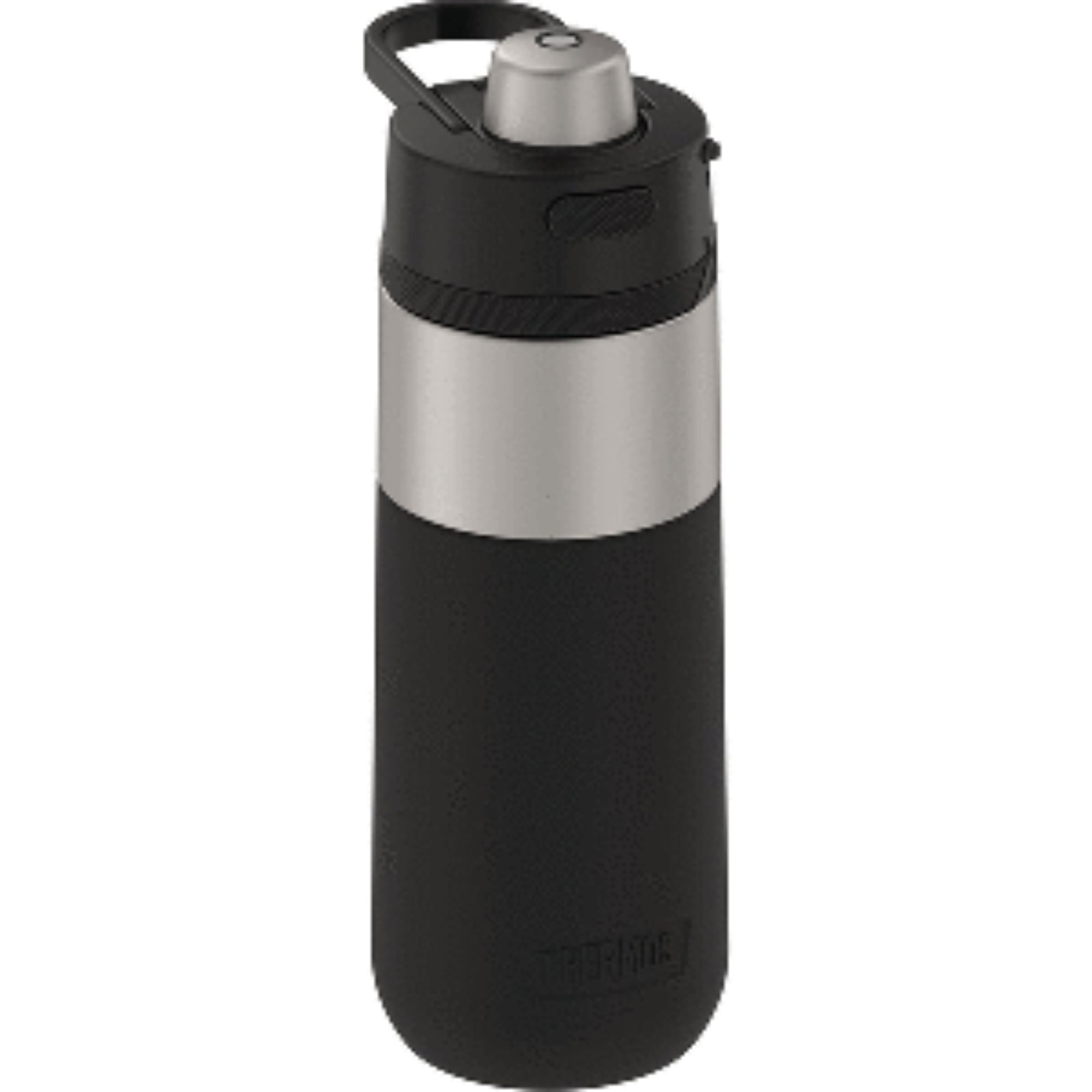 16-ounce White/Purple Thermos Vacuum Insulated Stainless Steel Commuter Bottle 